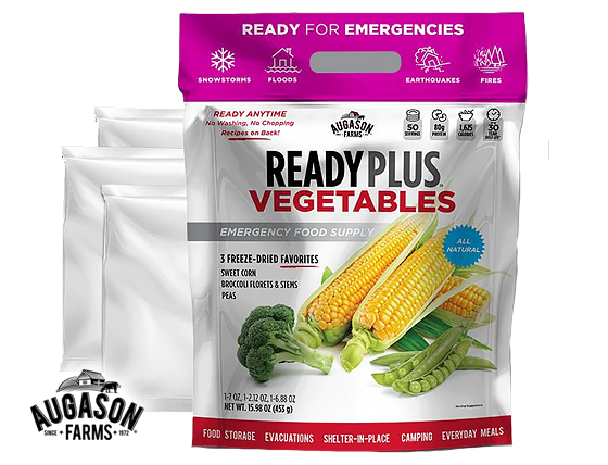 Augason Farms: READY PLUS Vegetable Variety Pouch